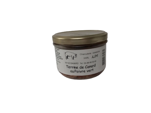 Terrine De Canard Au Poivre Vert