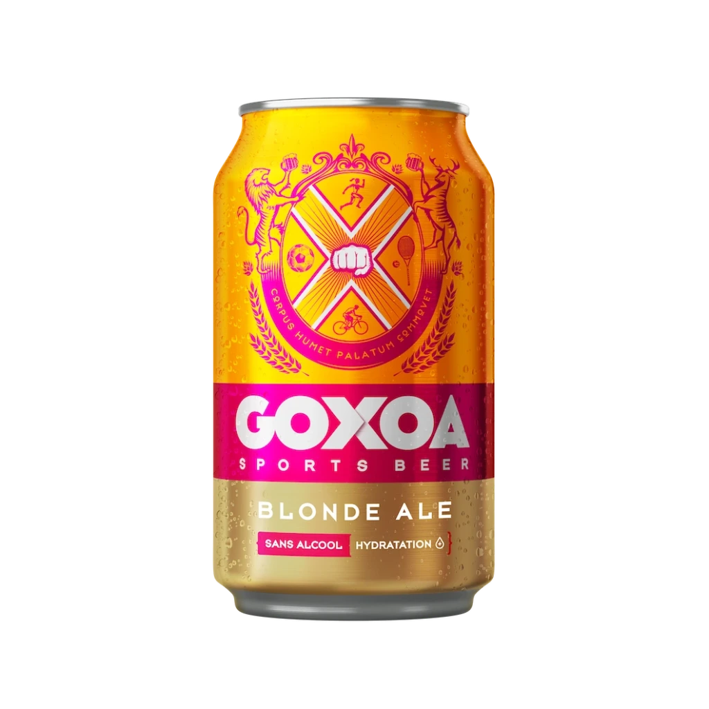 [GOX-CAN-BLONDE] GOXOA Sports Beer Blonde Ale Canette