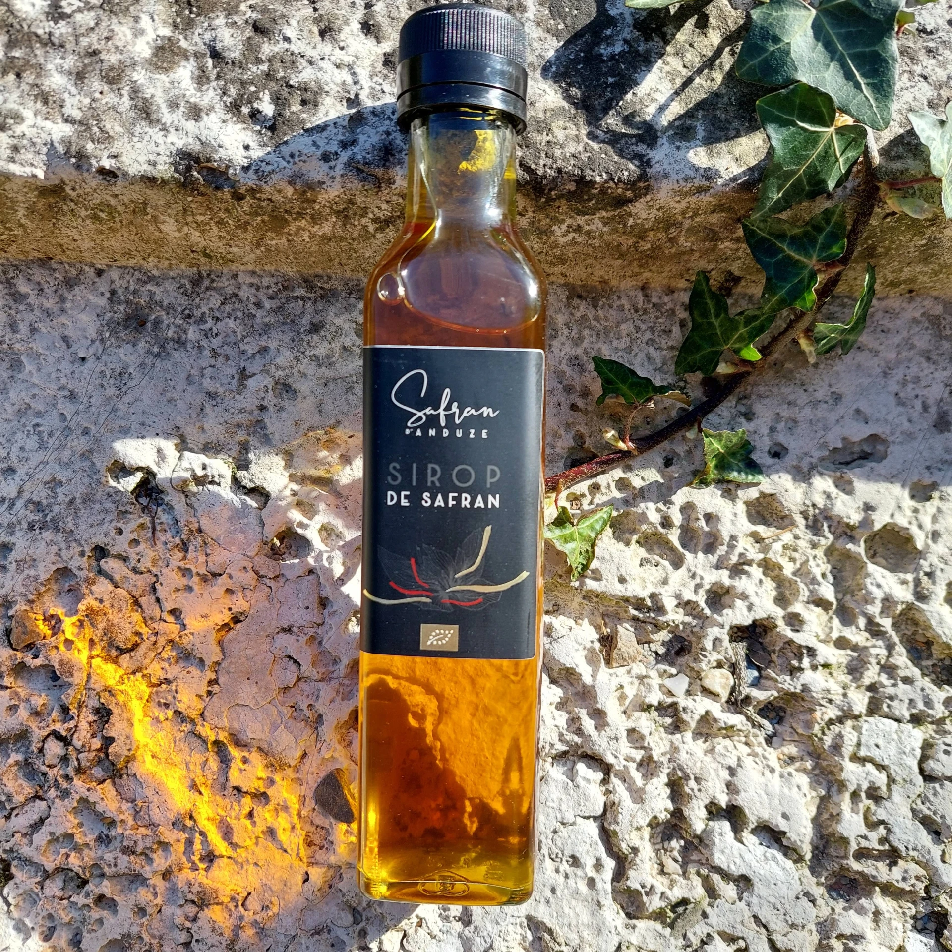 Safran d'Anduze - Sirop (Bouteille 25 cL)