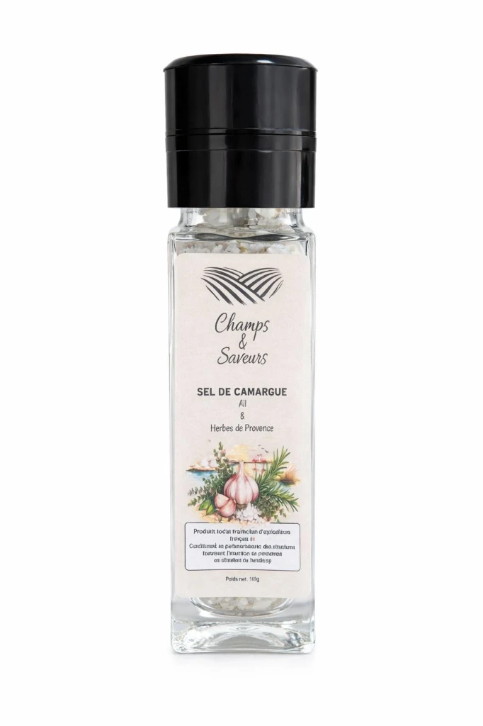 [MLN-SEL-AIL-HP] Moulin à Gros sel - Ail & Herbes de Provence
